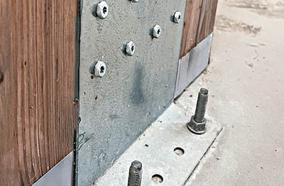 Infästning av beslag/detalj till betong och murverk